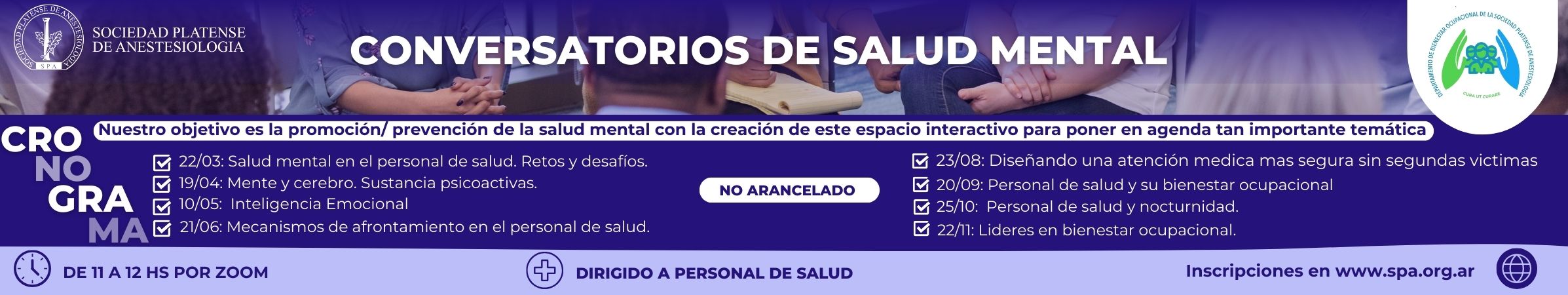 Conversatorios de salud mental